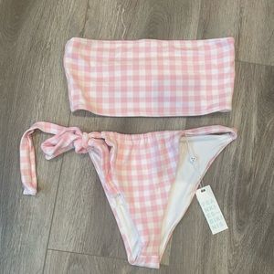 FRANKIE’S BIKINIS GINGHAM BIKINI